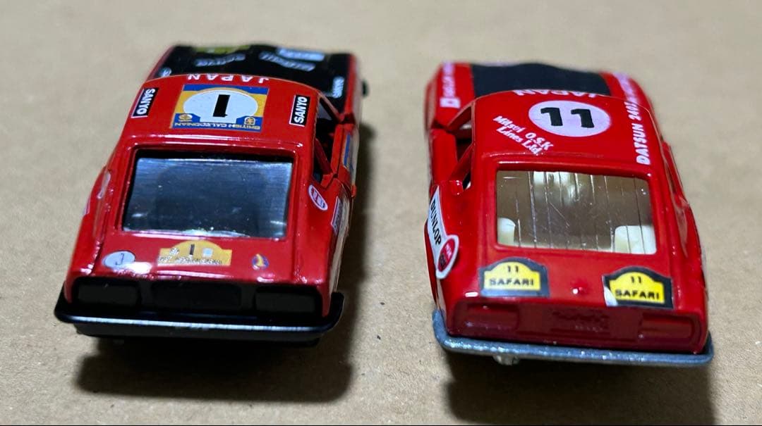 トミカ ニッサン フェアレディZ 432 240Z ラリーカー2台セット - メルカリ