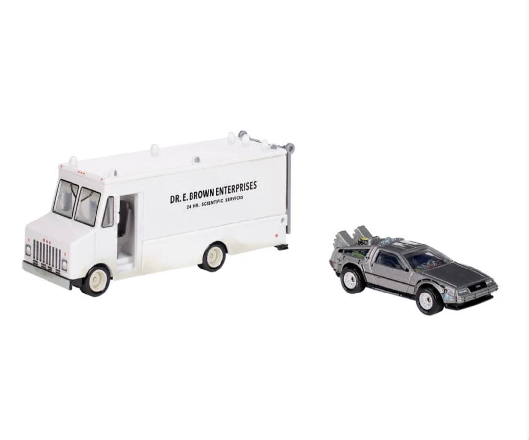 【新品】ホットウィール　RLC デロリアン　40th アニバーサリーセット