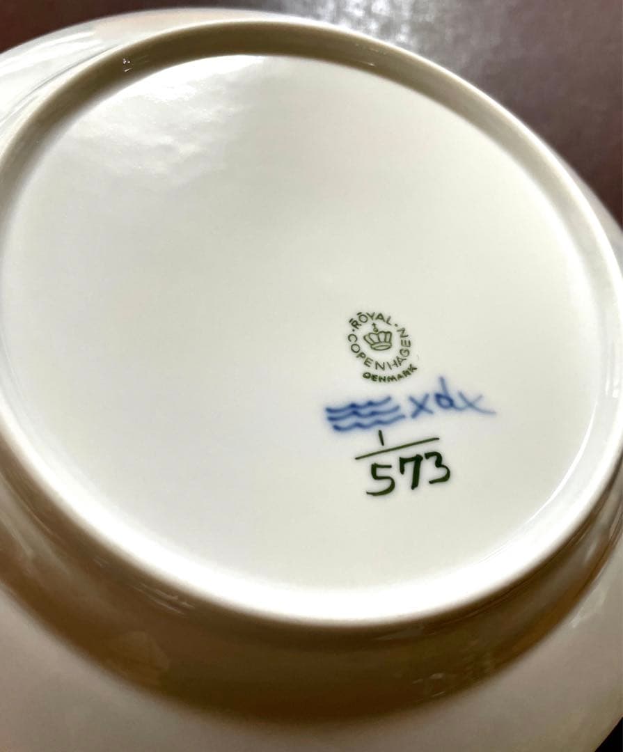 専用◇ロイヤルコペンハーゲンブルーフルーテッドハーフレースプレートペア19cA