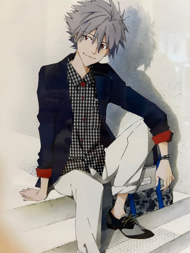 複製原画 渚カヲル エヴァンゲリオン 貞本義行 庵野秀明 - メルカリ