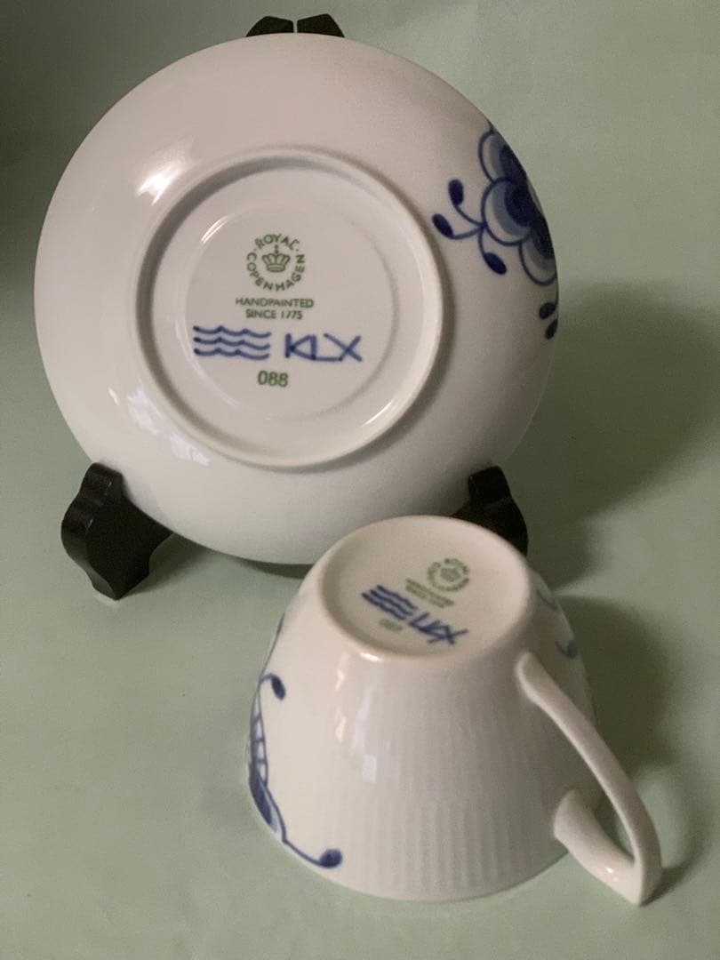 ロイヤルコペンハーゲン　ブルーフルーテッドメガシリーズ6点セット