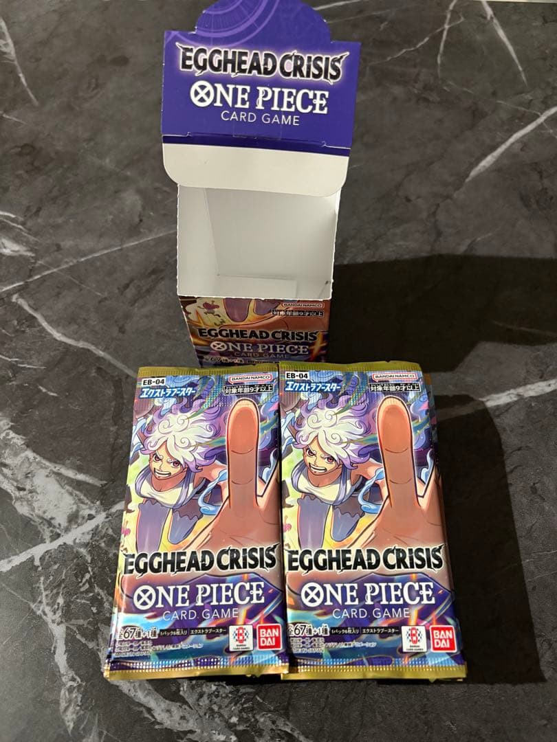 ワンピース　エッグヘッドクライシス　未開封ボックス　レシート付　29P 未サーチ