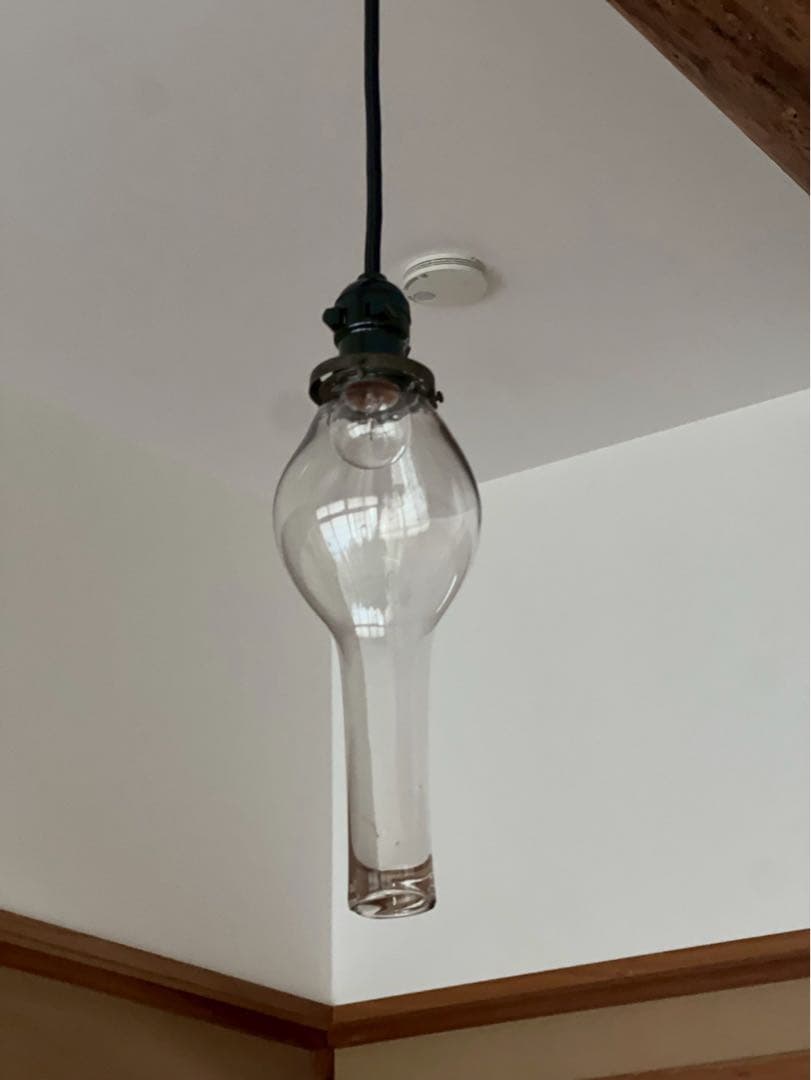 透明ガラスペンダントライト