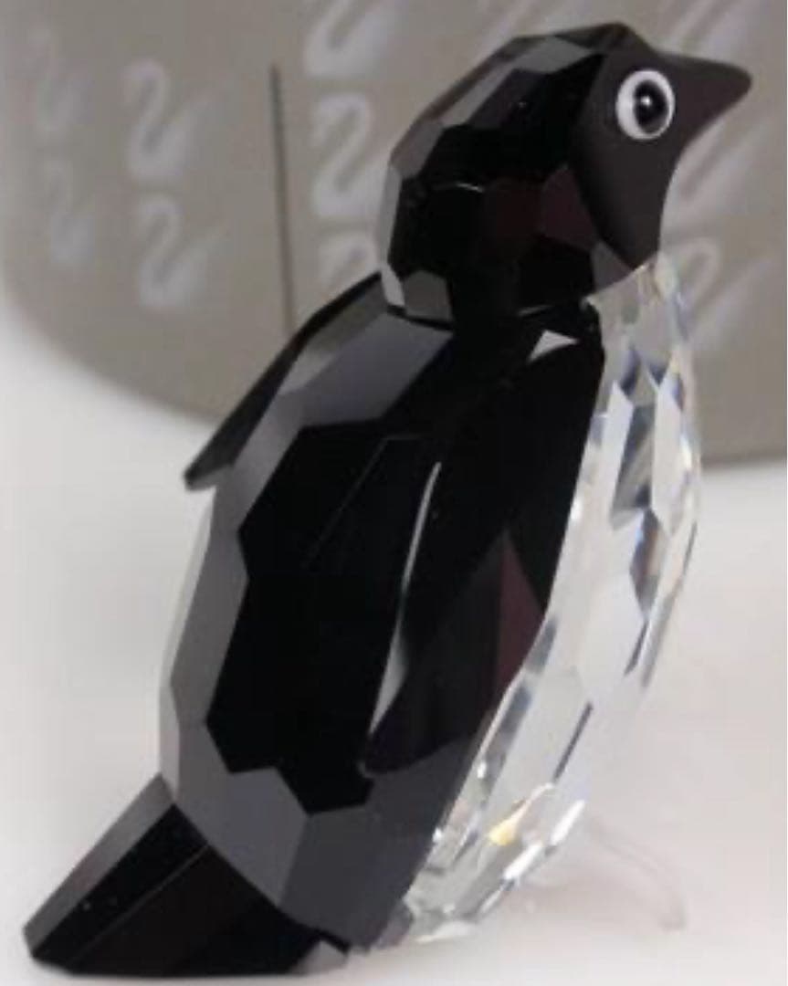 廃盤レア スワロフスキー 「ペンギン男爵」 「マダムペンギン」