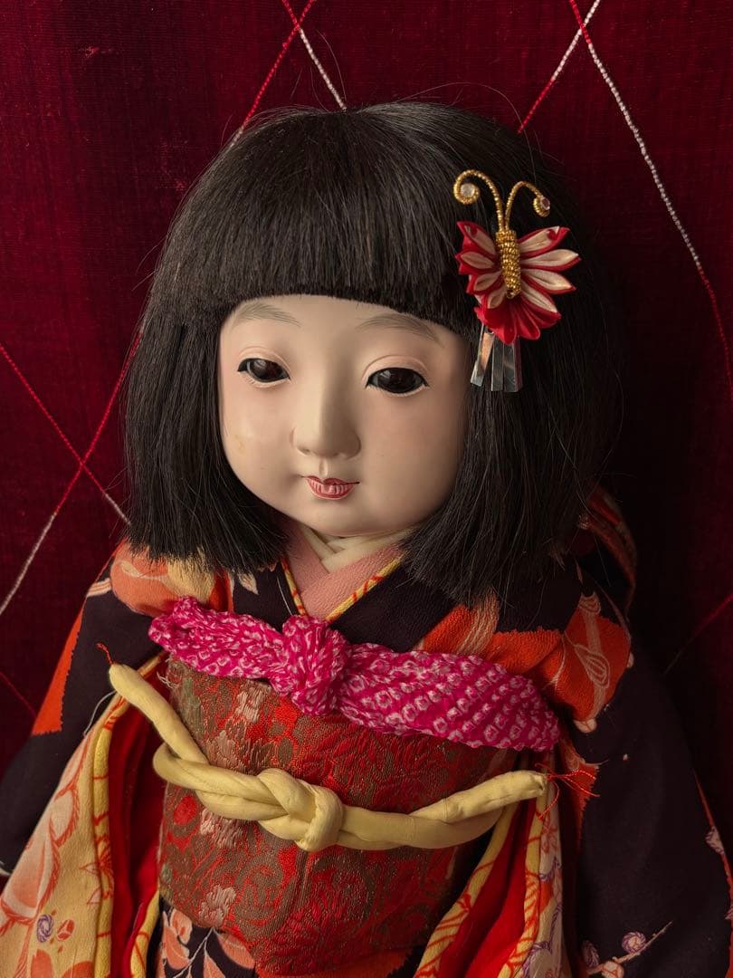 市松人形 東玉 大丸寿印 日本人形 和人形 ビスクドール - メルカリ