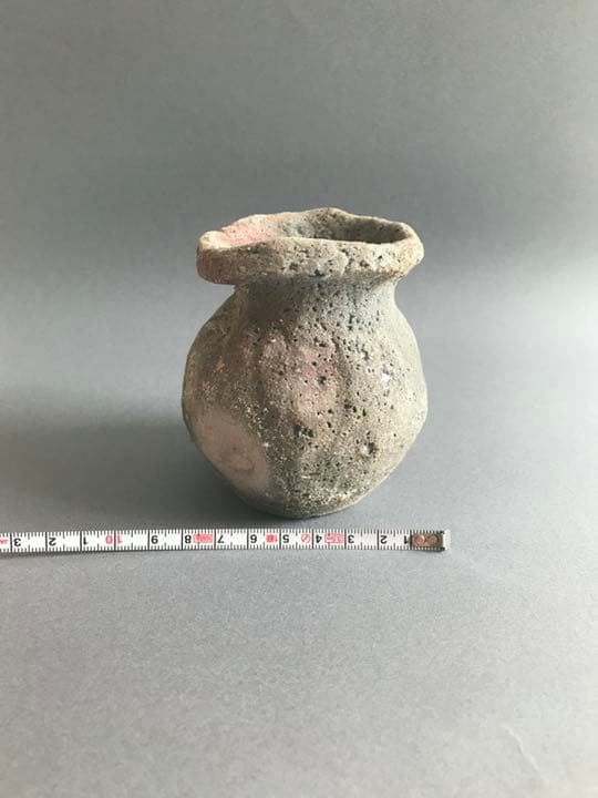 田宮亜紀 花器 灰被壺 田宮亜紀 花器 灰被壺 田宮亜紀 花器 灰