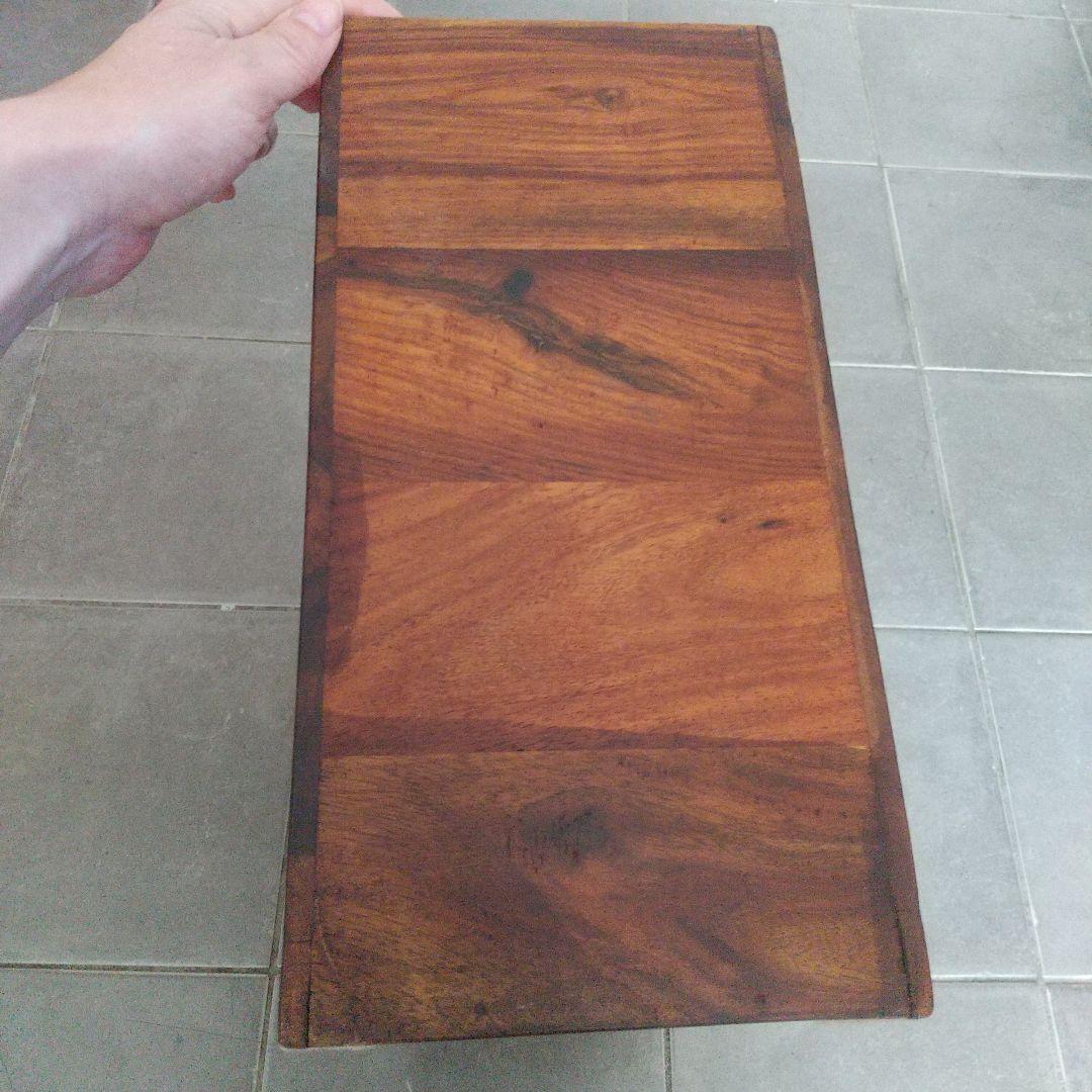 天然チーク マガジンラック ボックス アジアン家具 雑貨