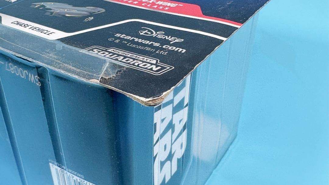 マイクロギャラクシー シリーズ3レア ポーダメロンT-70 X-WING 青