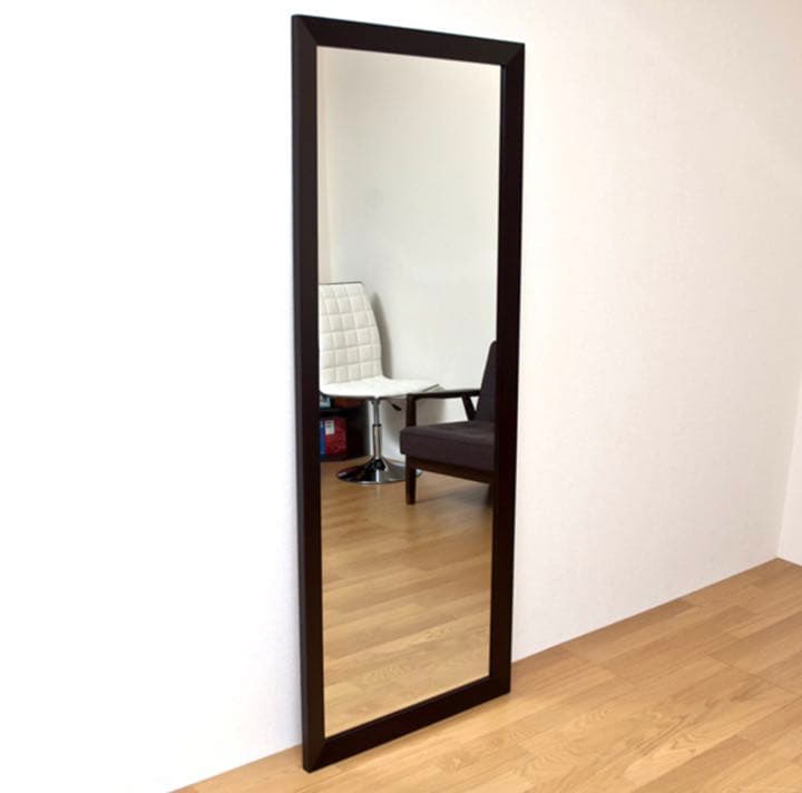 送料無料 WILMA　ジャンボミラー　DBR/WH/NA