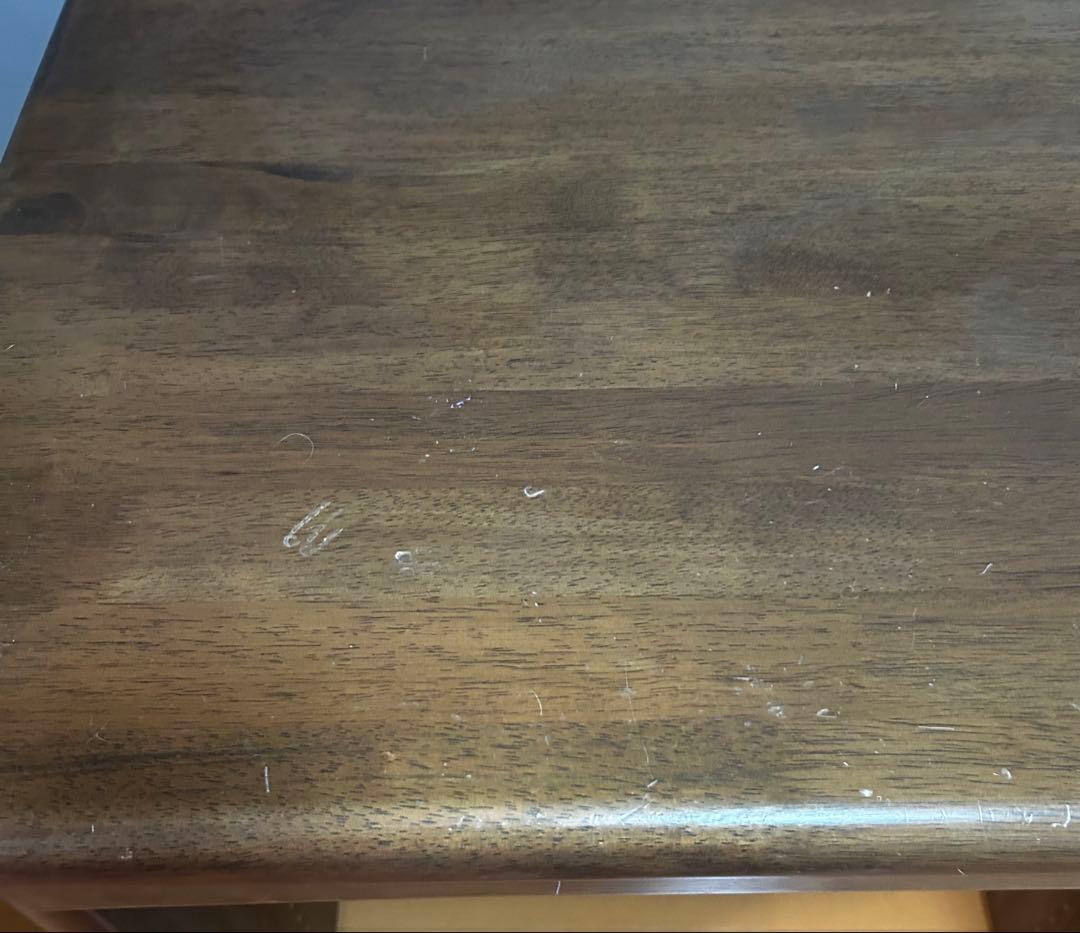 カリモク　学習机　鍵付き引出し