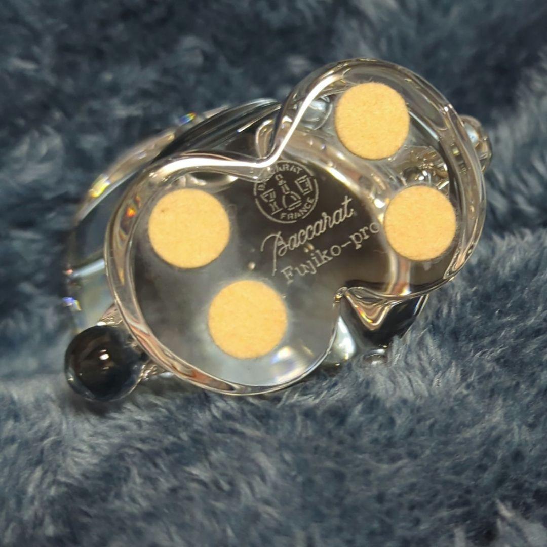 ドラえもん Baccarat　バカラ　クリスタルガラス置物