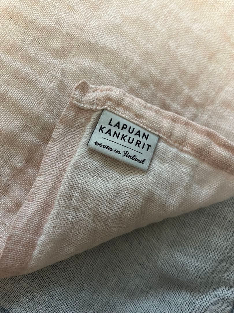 ラプアンカンクリ SAARI サーリ リネンブランケット