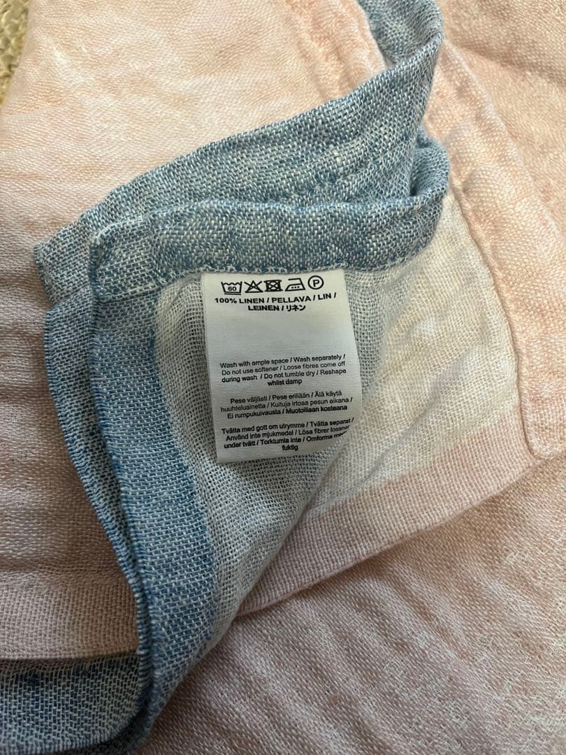 ラプアンカンクリ SAARI サーリ リネンブランケット