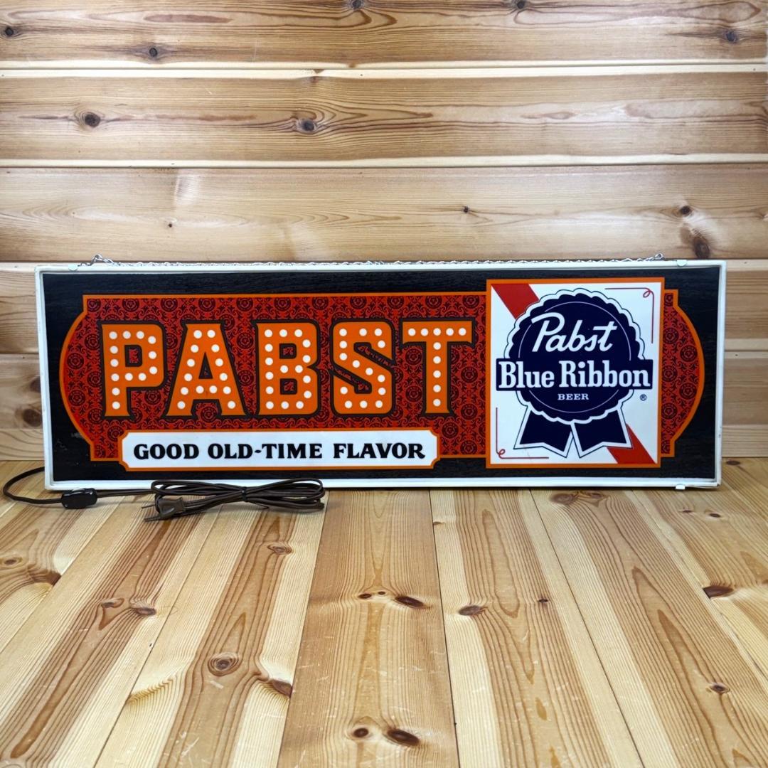 Pabst Blue Ribbon ライトサイン 照明 パブスト ビンテージ - メルカリ