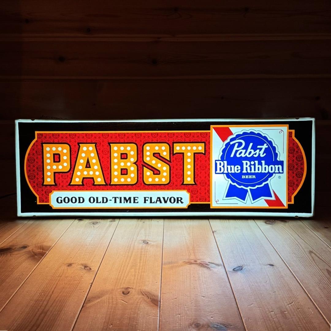 Pabst Blue Ribbon ライトサイン 照明 パブスト ビンテージ - メルカリ