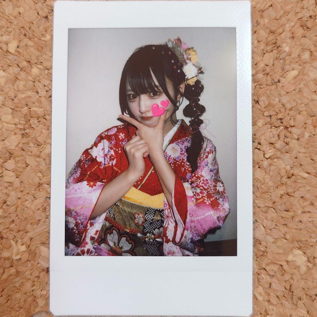 iLiFE 那蘭のどか チェキ 振袖 - メルカリ