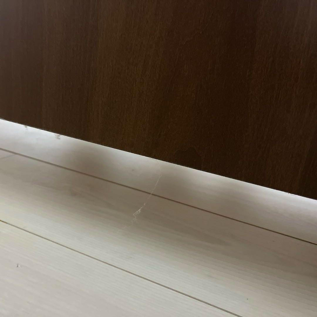 【希少廃盤品】無印良品 ウォールナット材 キャビネット 大 ガラス扉