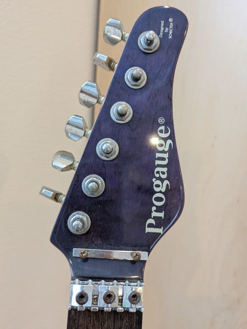 【ジャンク】Progauge 6弦 エレキギター SCHECTER
