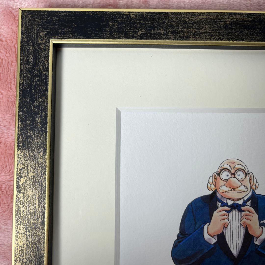 阿笠博士　複製原画　名探偵コナン展　30周年