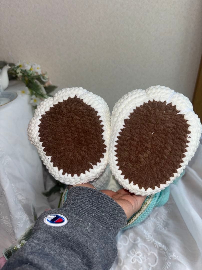 ハンドメイド あみぐるみ うさぎ 女の子