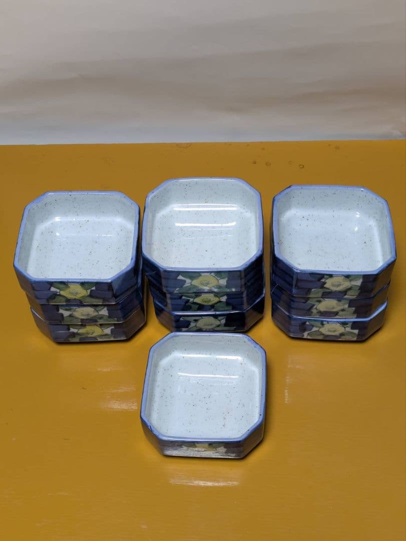 アンティーク　Shofu 松風陶器｜小　皿10個　輸出用｜1900年代前半