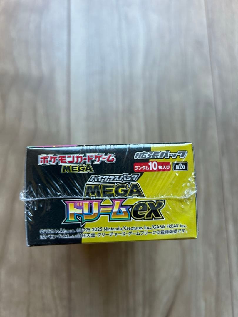 ポケモンカード　MEGAドリームex シュリンク付き　1BOX