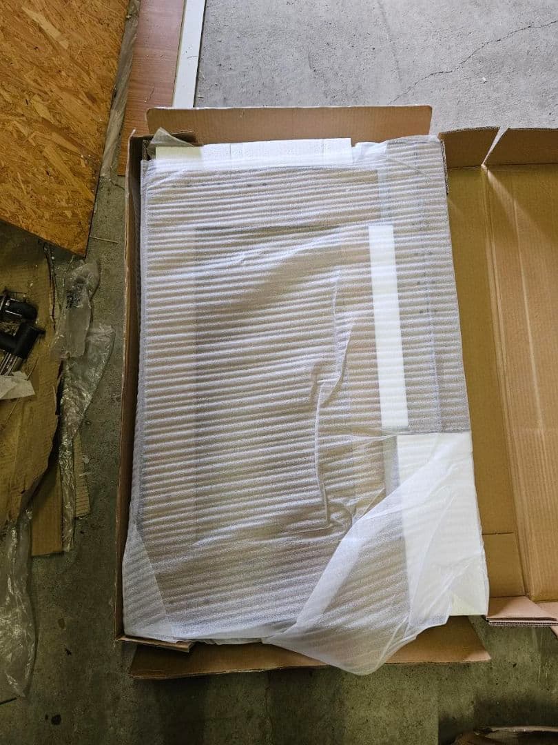 木製セミシングルショートベッドフレーム　LBR色