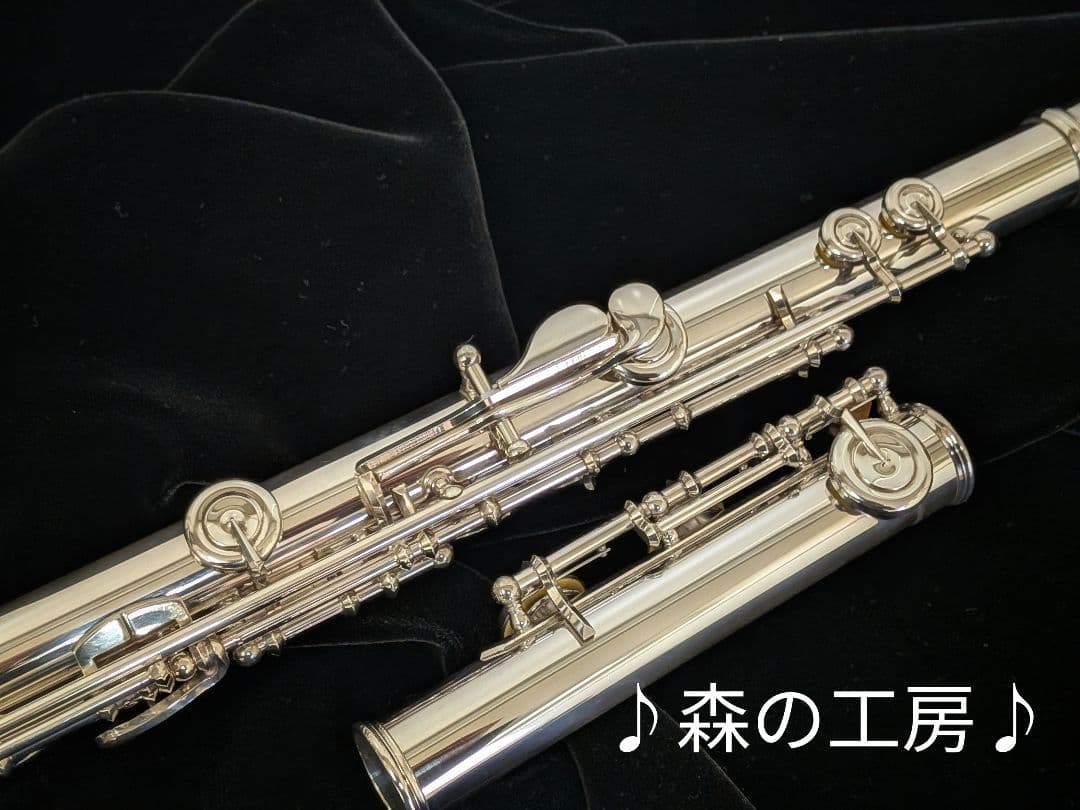 中古フルート専門店‼️部活応援‼️リップ銀製ヤマハフルート YFL351 Eメカ