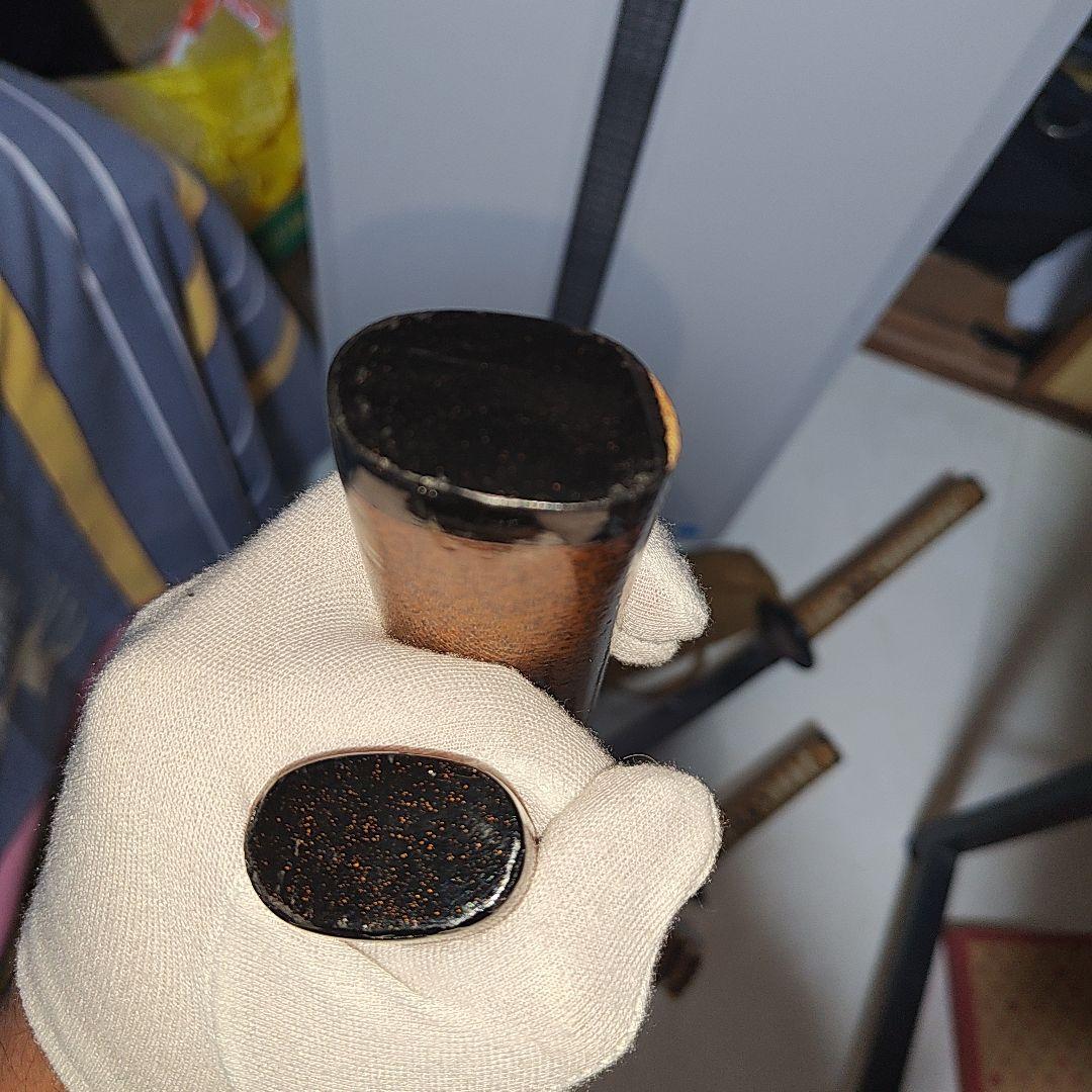 模造刀 2本 黄塗鞘 袋付き ジャンク扱い