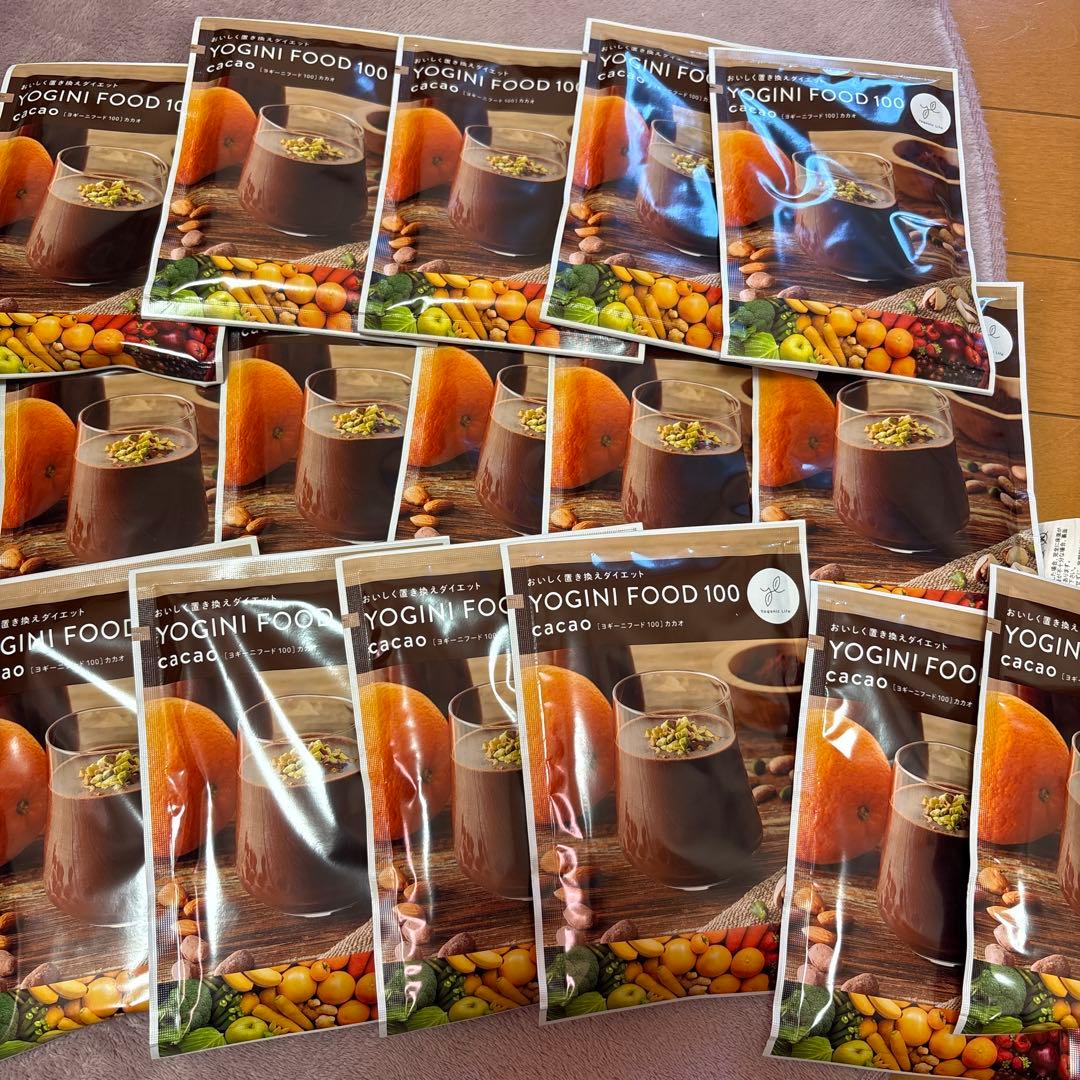 YOGINI FOOD 100 cacao 16袋セット - メルカリ