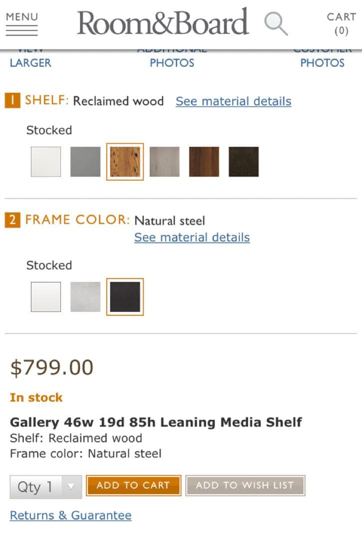 NY SOHOで購入！ テレビボード シェルフ