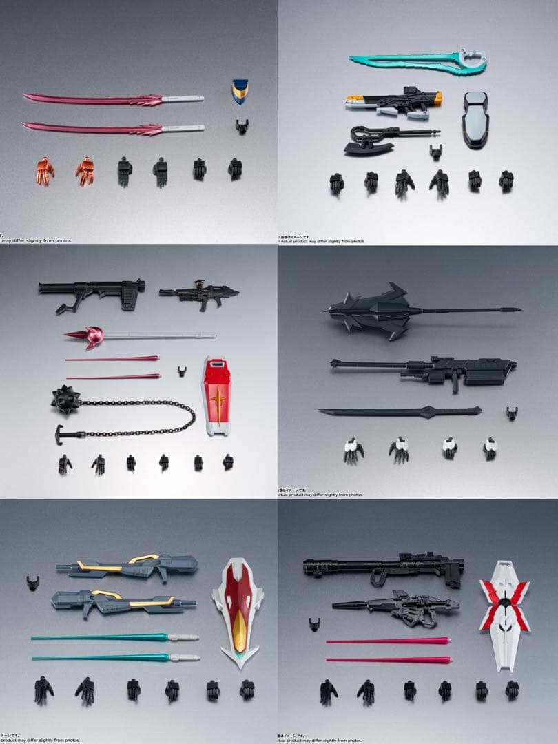 ガンダムユニバース(リニューアル版) 6体セット