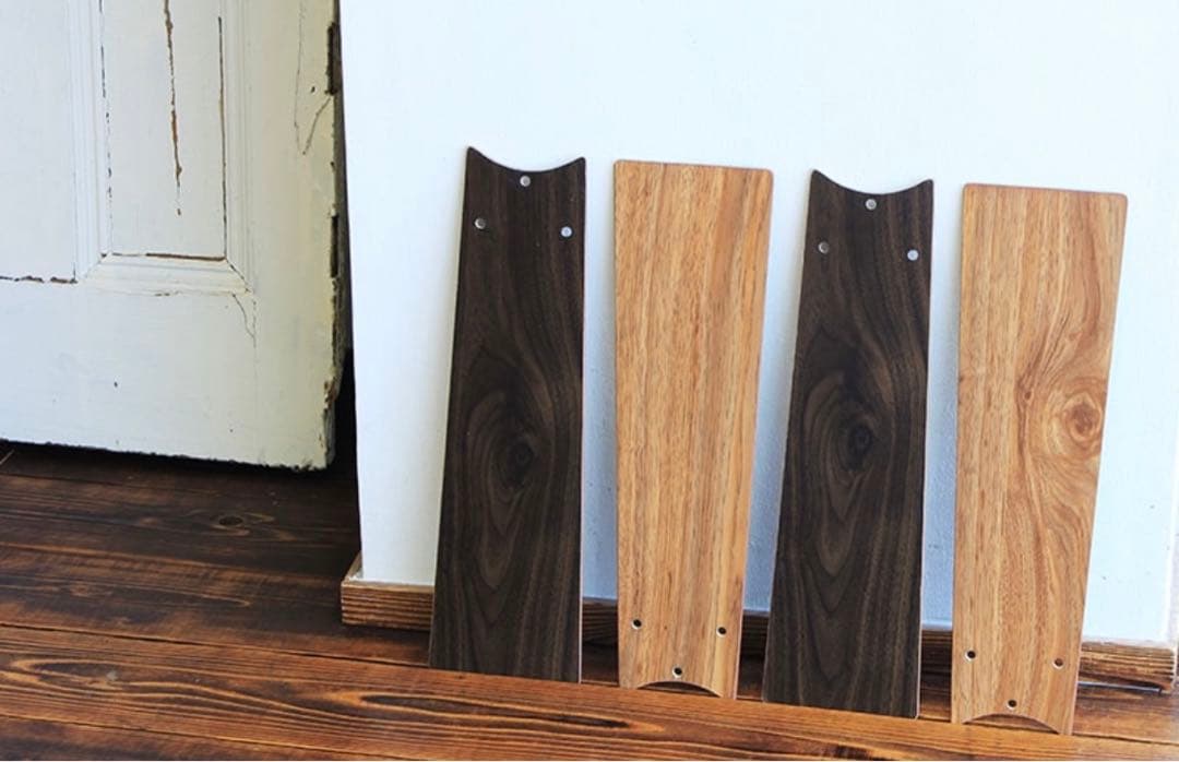 LED対応シーリングファン E26 4灯 木製ブレード