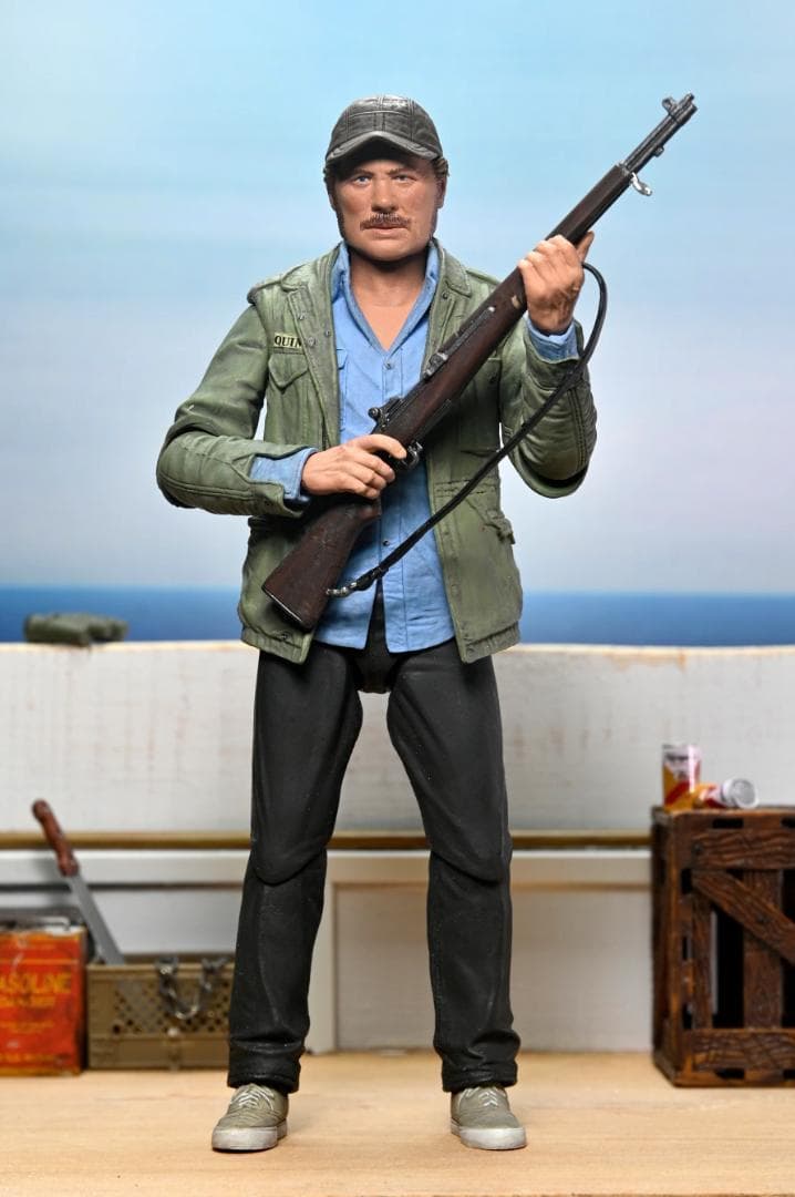 【NECA】新品 正規品 JAWS サムクイント 50周年記念 フィギュア