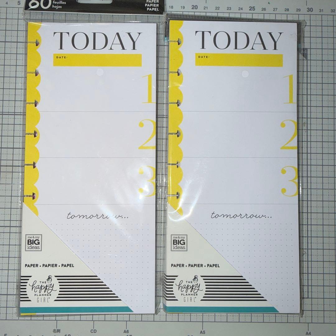 特価】The Happy Planner スリムノートブック とリフィル大量