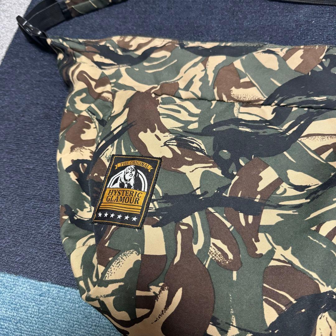 histeric glamour ヒステリックグラマー ショルダーバッグ 迷彩 - メルカリ