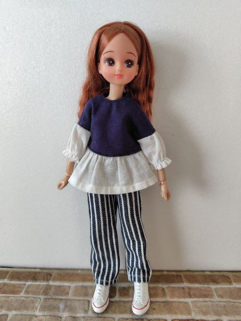 22cmドール服＊527 4点セット ハンドメイド リカちゃん服 - メルカリ