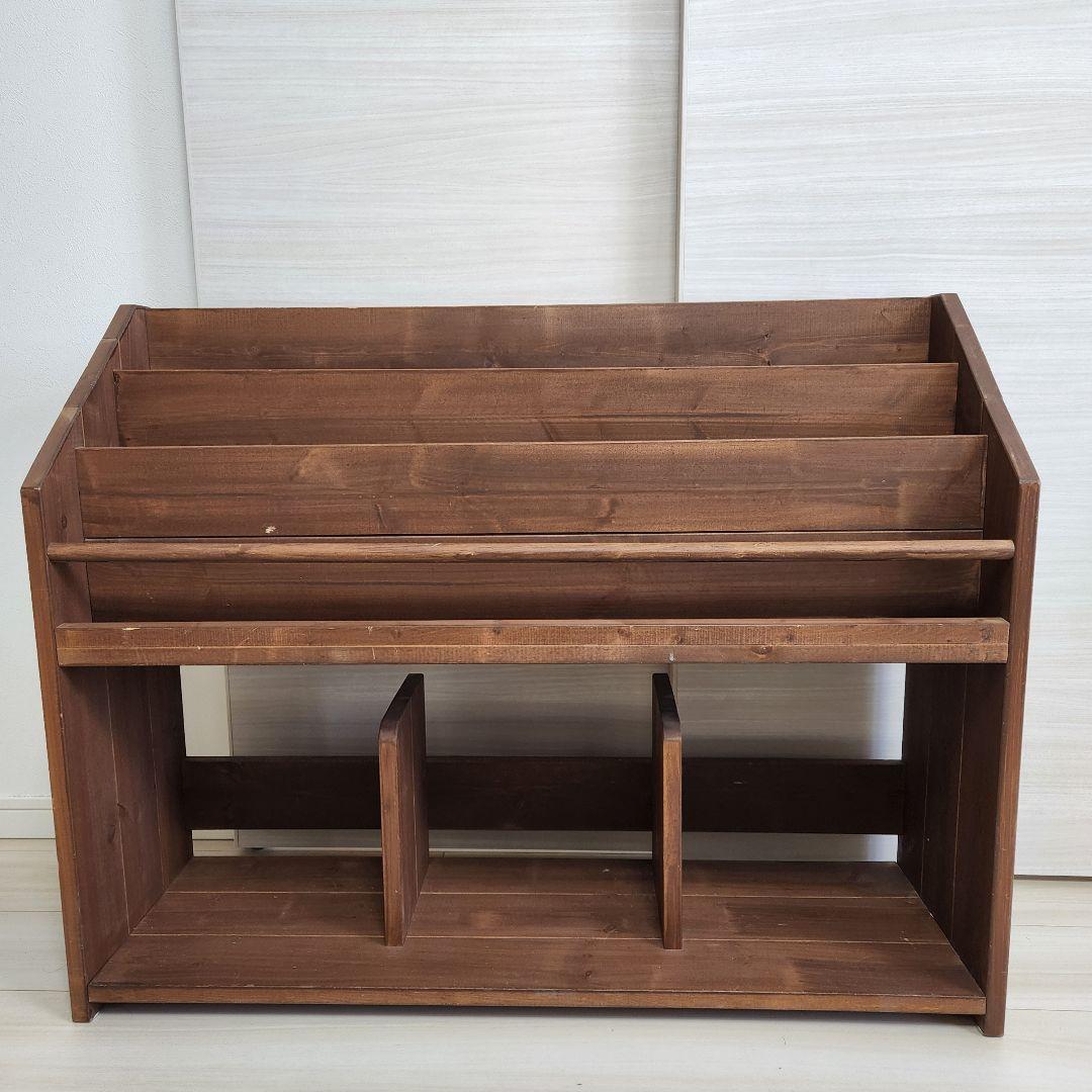 人と木 木製 日本製 子供用 本棚 絵本棚 北欧 モンテッソーリ