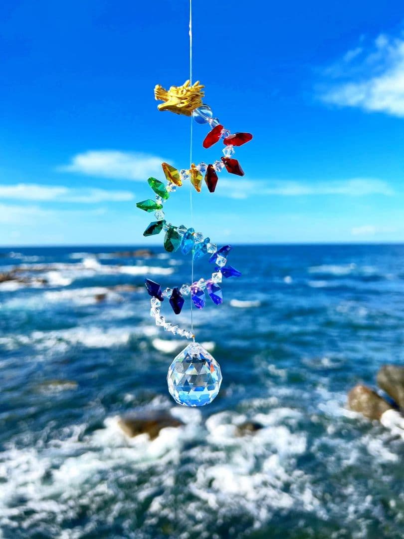 【サンキャッチャー】虹龍のしずく – Rainbow Dragon Mini