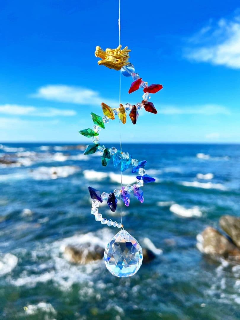 【サンキャッチャー】虹龍のしずく – Rainbow Dragon Mini