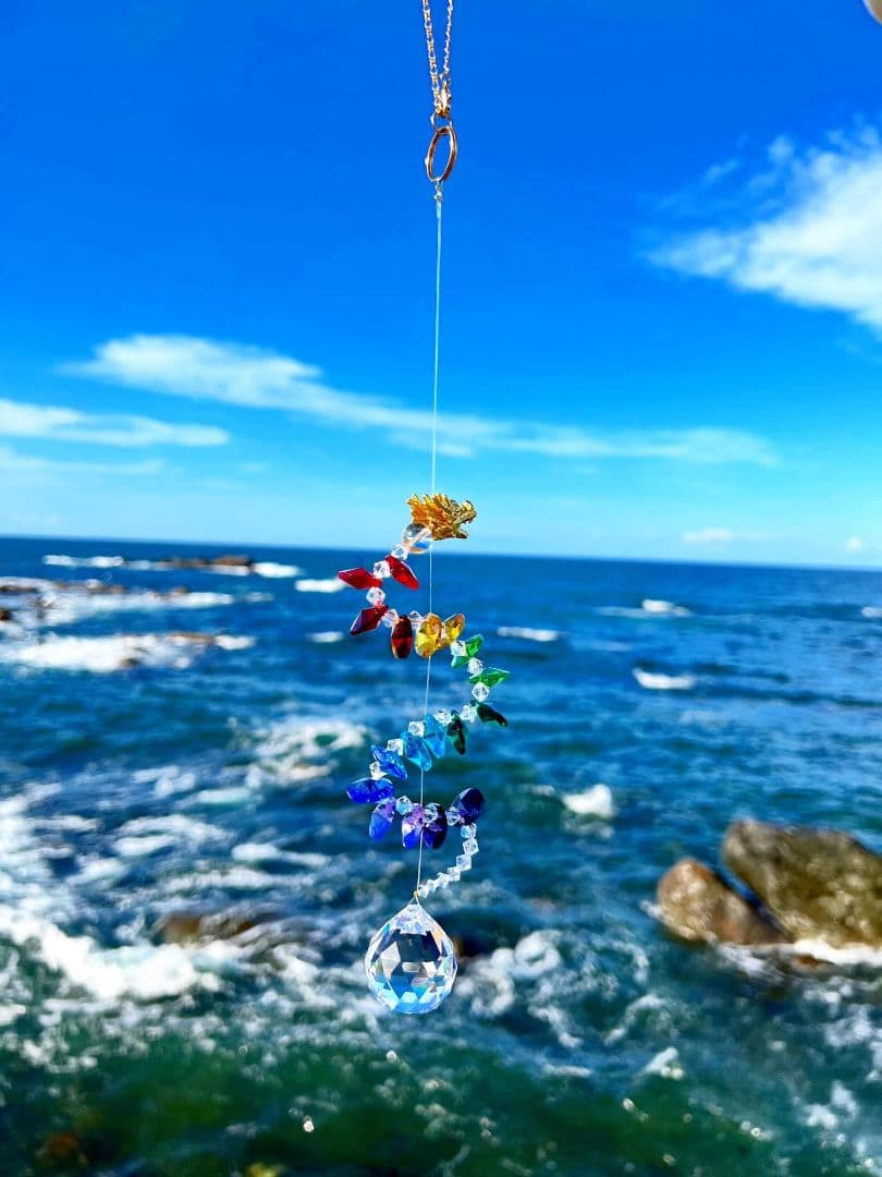 【サンキャッチャー】虹龍のしずく – Rainbow Dragon Mini