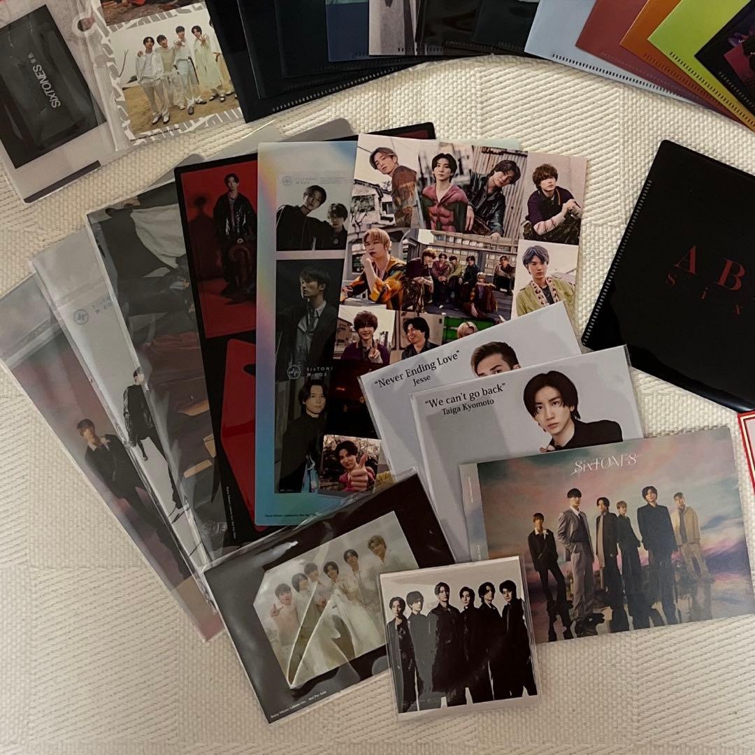 SixTONES CD特典 クリアファイル等 まとめ売り - メルカリ