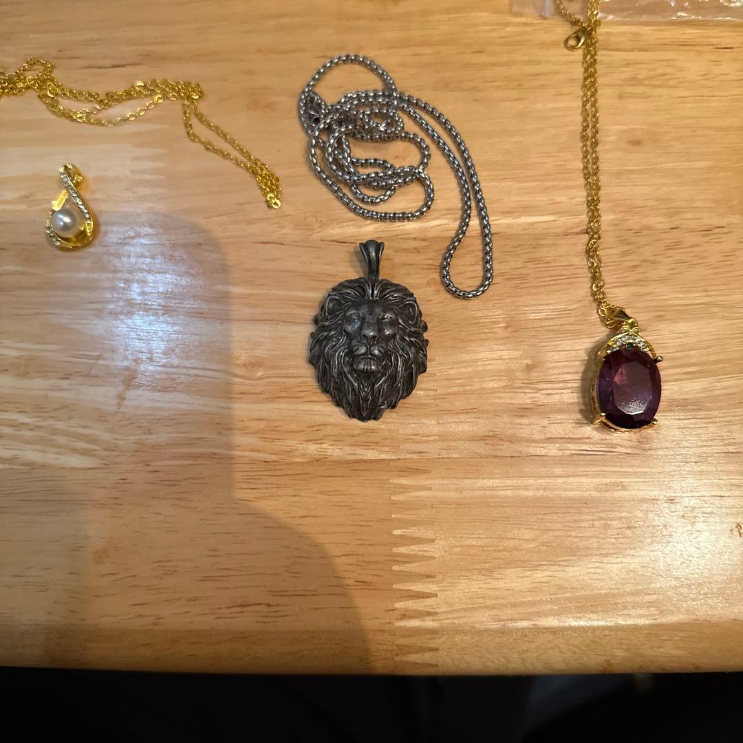 高級感宝石のネックレス3種セット(めちゃ高級感じる です)