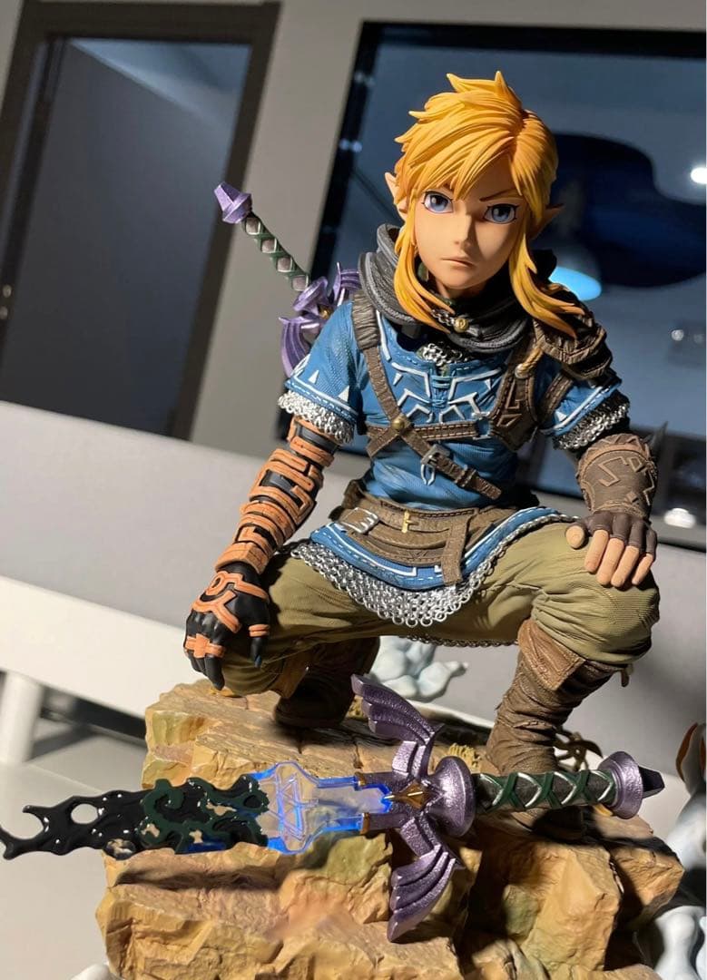 ゼルダの伝説 リンク ガレージキット 海外限定フィギュア塗装済み完成品