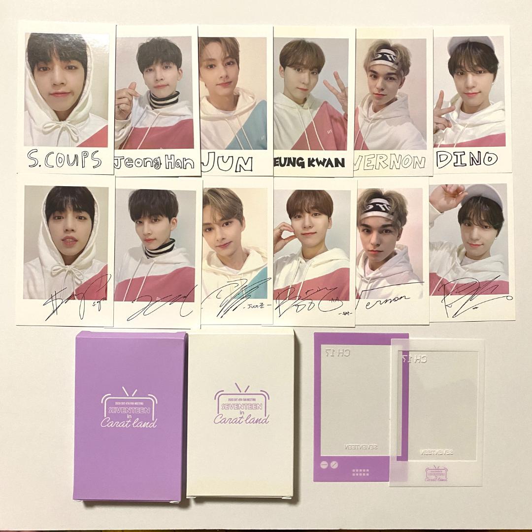SEVENTEEN CARAT LAND 2020 ポラロイドフォトカードセット - メルカリ