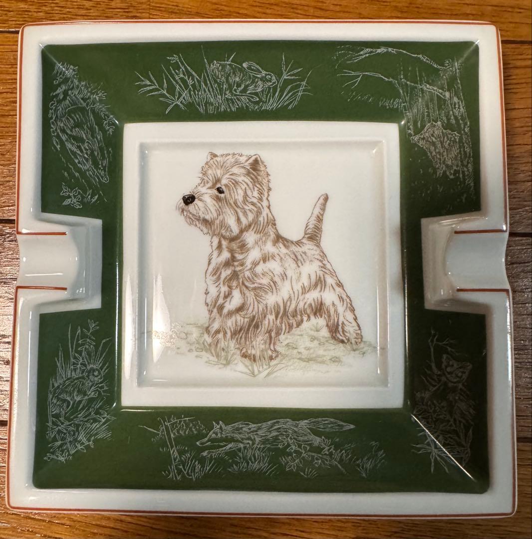 HERMES　シェーヌダンクル　灰皿セット