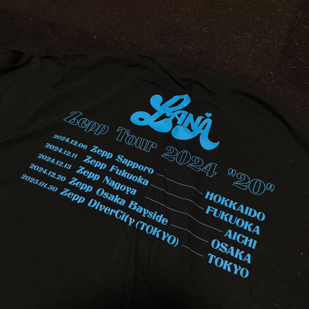 Lana Zepp Tour 2024 Tシャツ Lサイズ ブラック ラナ - メルカリ