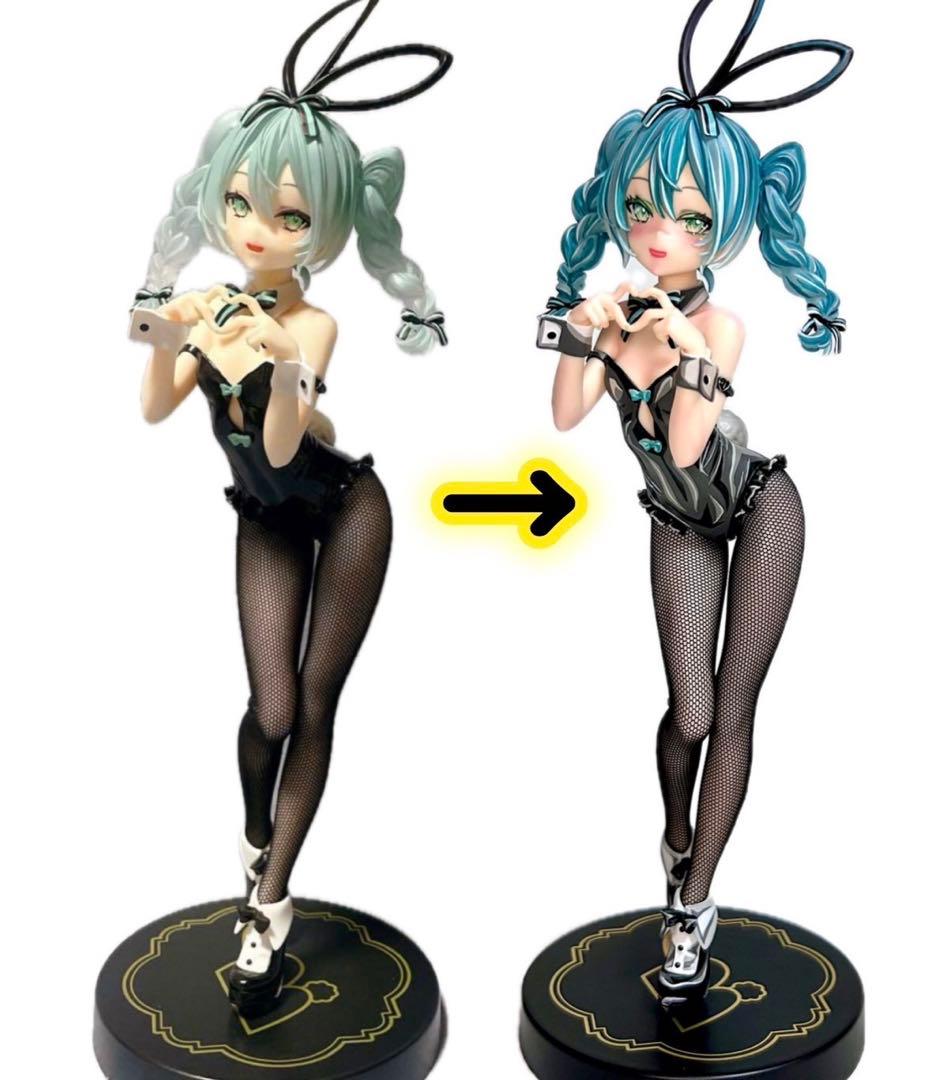 リペイント】初音ミク BiCute Bunnies Figure バニー - メルカリ