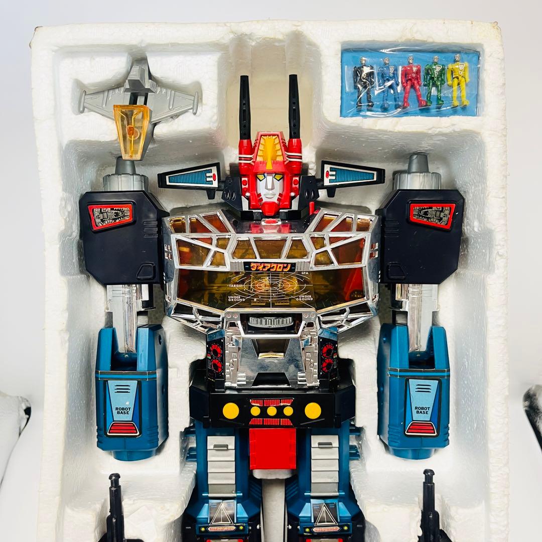 ダイアクロン ロボットベース 1982年 前期版 旧タカラ 当時物 ※画像