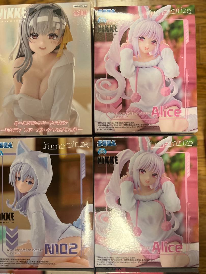 nikke モダニア アリス ネロ バイパー アニス N102 ドレイク 9個